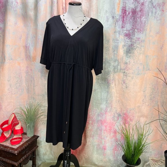📌MICHAEL Michael Kors Timeless Work-to--Weekend Short Sleeves Dress - Picture 1 of 15